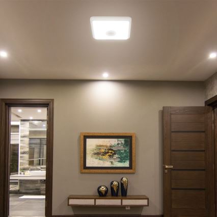 Plafoniera LED con sensore SAMSUNG CHIP LED/12W/230V 3000/4000/6000K bianco