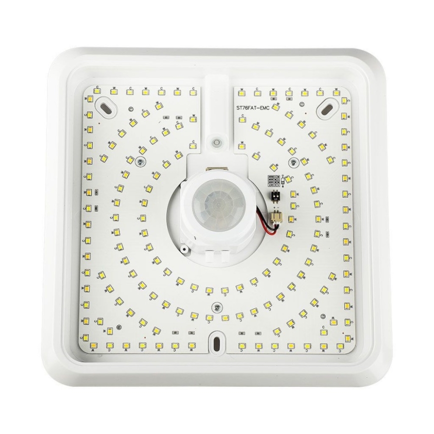 Plafoniera LED con sensore SAMSUNG CHIP LED/12W/230V 3000/4000/6000K bianco