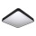 Plafoniera LED con sensore WILTON LED/24W/230V 37,5x37,5 cm nero
