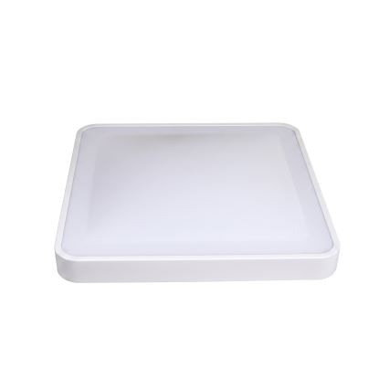 Plafoniera LED con sensore di movimento e sensore crepuscolare WILTON LED/24W/230V 4000K 33x33 cm bianca