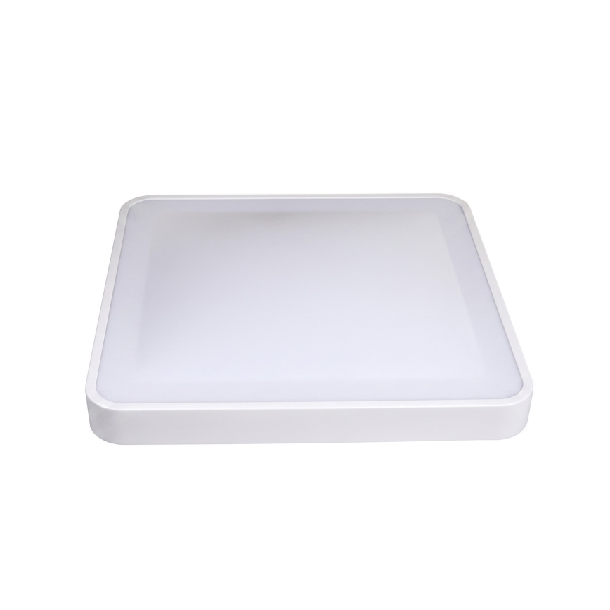 Plafoniera LED con sensore di movimento e sensore crepuscolare WILTON LED/24W/230V 4000K 33x33 cm bianca