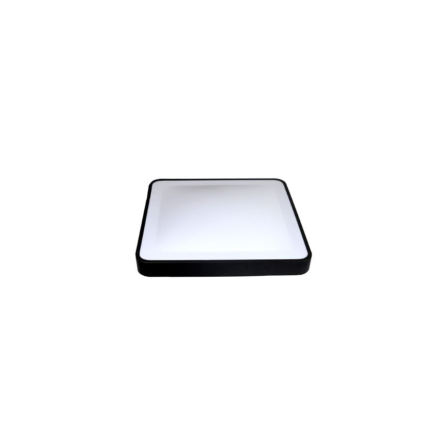Plafoniera LED con sensore di movimento e crepuscolare WILTON LED/24W/230V 4000K 33x33 cm nero