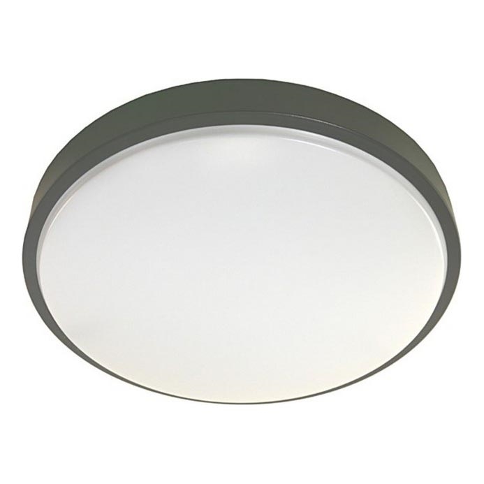 Plafoniera LED con sensore WILTON LED/24W/230V 4000K diametro 38 cm antracite