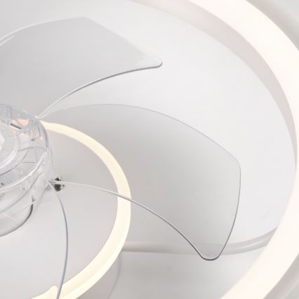 LED Plafoniera dimmerabile con ventilatore FARGO LED/37W/230V bianco + telecomando