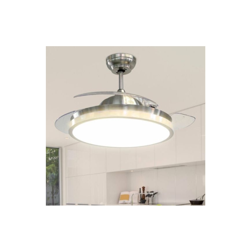 Plafoniera LED con ventilatore LED/30W/230V 3000/4000/6400K + TC