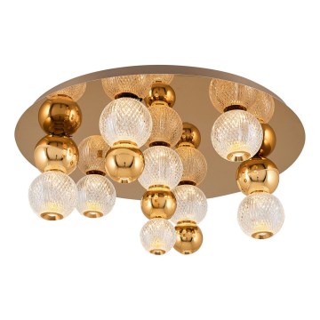 Plafoniera LED CREMONA LED/37W/230V 3000K dorata