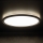 Plafoniera LED da bagno AZPO LED/22W/230V diametro 42 cm IP54 nero