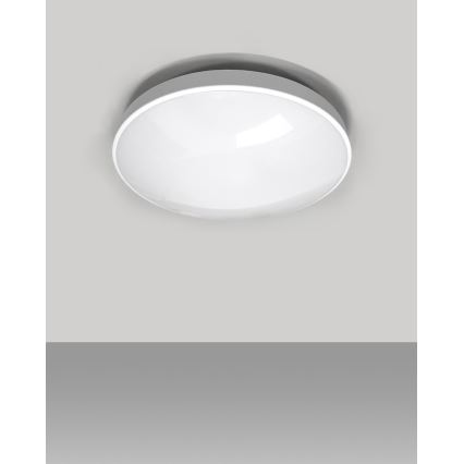 Plafoniera LED da bagno CIRCLE LED/12W/230V 4000K diametro 25 cm IP44 bianco