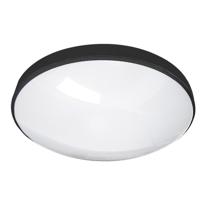 Plafoniera LED da bagno CIRCLE LED/12W/230V 4000K diametro 25 cm IP44 nero