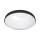 Plafoniera LED da bagno CIRCLE LED/12W/230V 4000K diametro 25 cm IP44 nero