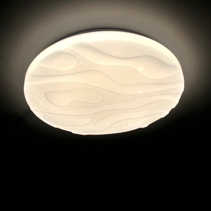 Plafoniera LED da bagno CLOUD LED/24W/230V diametro 38 cm IP44