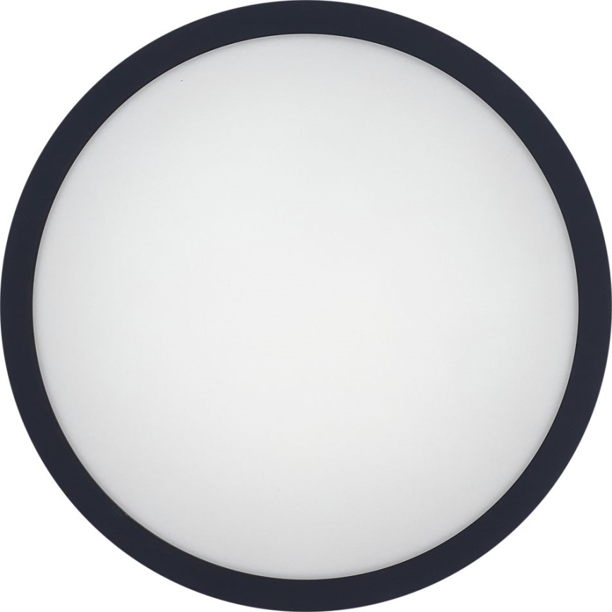 Plafoniera LED da bagno con sensore ELLÉ LED/24W/230V 3000/4000/6500K diametro 26 cm IP54 antracite