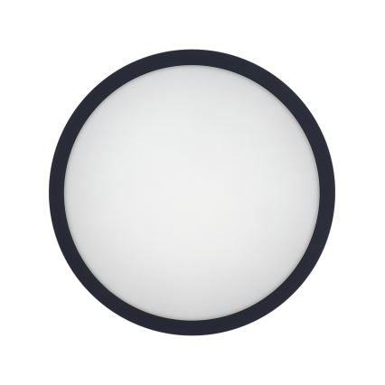 Plafoniera LED da bagno con sensore ELLÉ LED/24W/230V 3000/4000/6500K diametro 26 cm IP54 antracite