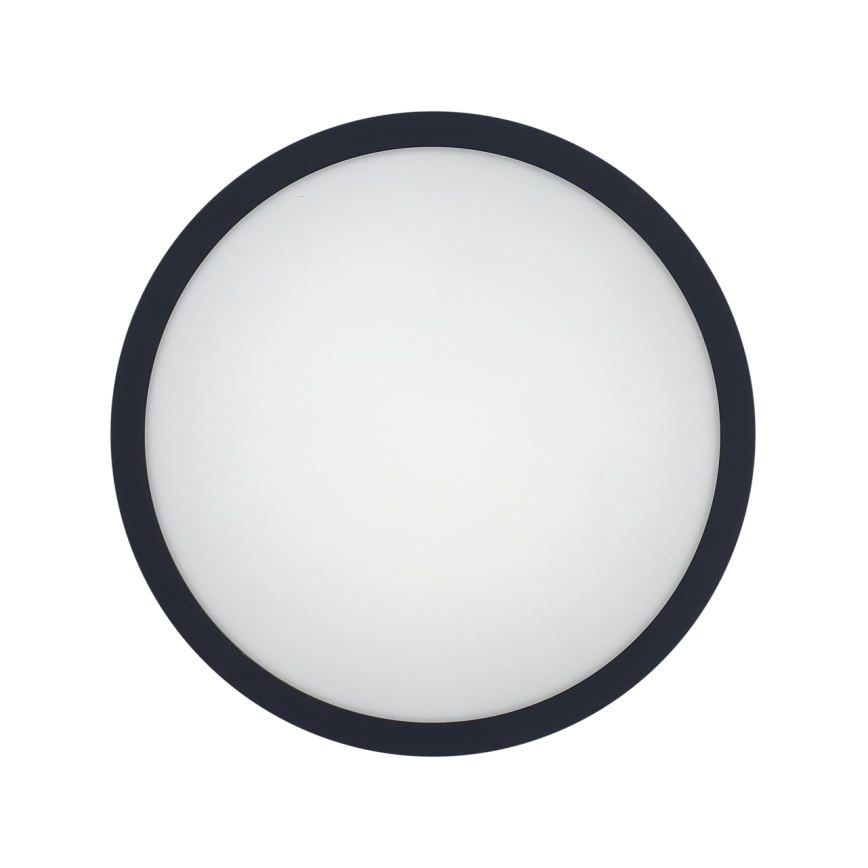 Plafoniera LED da bagno con sensore ELLÉ LED/24W/230V 3000/4000/6500K diametro 26 cm IP54 antracite