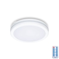 Plafoniera LED da bagno con sensore LED/12W/230V 3000/4000/6500K IP65 diametro 20 cm bianco + telecomando