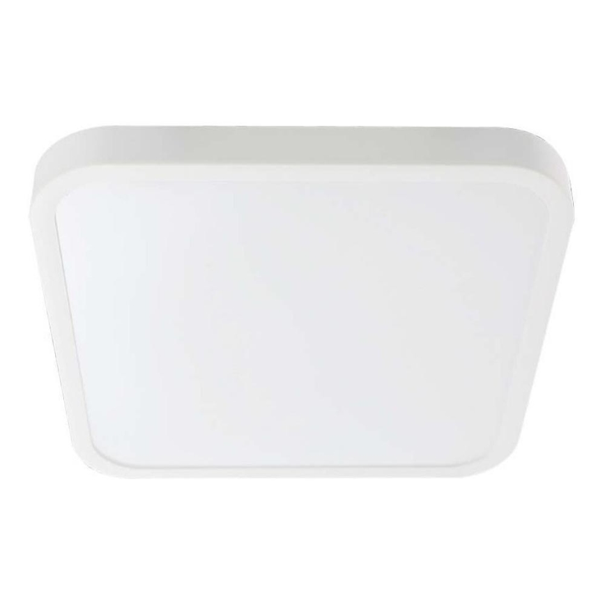 Plafoniera LED da bagno con sensore LED/18W/230V 4000K IP44 29,5x29,5 cm bianco + telecomando