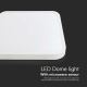 Plafoniera LED da bagno con sensore LED/18W/230V 4000K IP44 bianco + telecomando