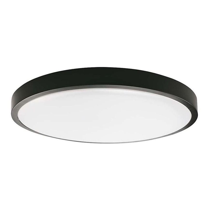 Plafoniera LED da bagno con sensore LED/18W/230V 4000K IP44 diametro 22,5 cm nero