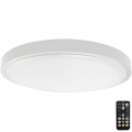 Plafoniera LED da bagno con sensore LED/24W/230V 3000K IP44 bianco + telecomando