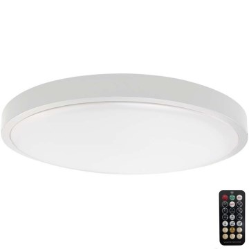 Plafoniera LED da bagno con sensore LED/24W/230V 4000K IP44 bianco + telecomando