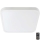 Plafoniera LED da bagno con sensore LED/36W/230V 4000K IP44 42x42 cm bianco + telecomando