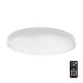 Plafoniera LED da bagno con sensore SAMSUNG CHIP LED/18W/230V IP44 6500K diametro 29 cm bianco + telecomando