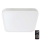 Plafoniera LED da bagno con sensore SAMSUNG CHIP LED/36W/230V IP44 4000K 42x42 cm bianco + telecomando