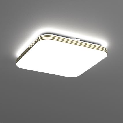 Plafoniera LED da bagno DABAR LED/17W/230V 4000K 33x33 cm IP44