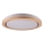 Plafoniera LED da bagno DAREK LED/24W/230V diametro 39 cm IP44 quercia