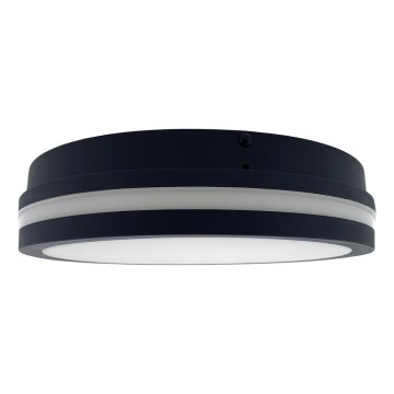 Plafoniera LED da bagno ELLÉ LED/24W/230V 3000/4000/6500K diametro 26 cm IP54 antracite