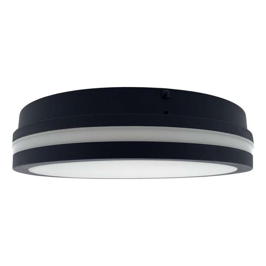 Plafoniera LED da bagno ELLÉ LED/24W/230V 3000/4000/6500K diametro 26 cm IP54 antracite