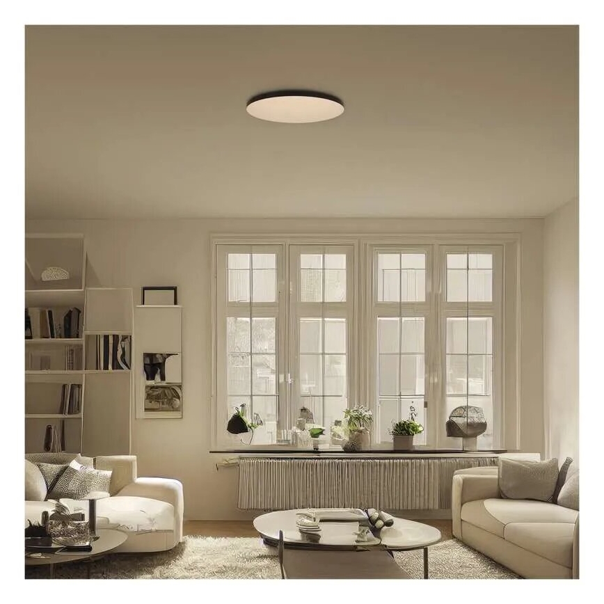 Plafoniera LED da bagno LED/15W/230V 3000/4000/5700K IP55 nero