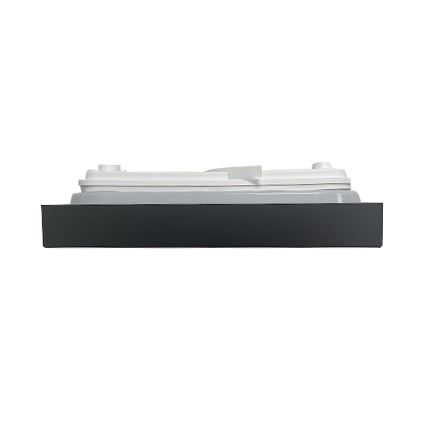Plafoniera LED da bagno LED/18W/230V 6500K IP44 22,5x22,5 cm nero