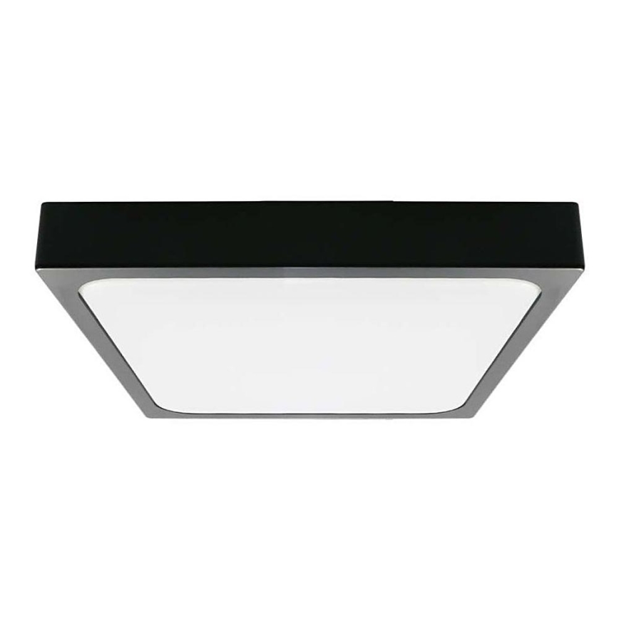 Plafoniera LED da bagno LED/24W/230V 3000K IP44 29,5x29,5 cm nero