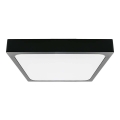 Plafoniera LED da bagno LED/30W/230V 3000K IP44 42x42 cm nero