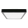Plafoniera LED da bagno LED/30W/230V 3000K IP44 42x42 cm nero