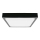 Plafoniera LED da bagno LED/30W/230V 6500K IP44 42x42 cm nero