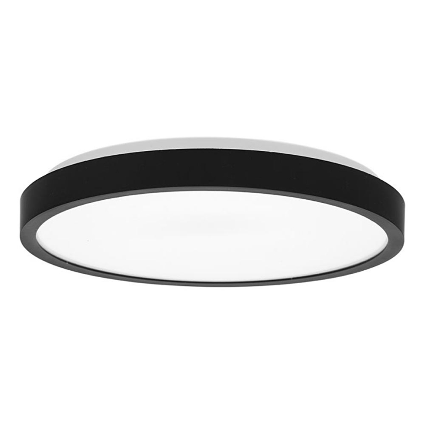 Plafoniera LED da bagno LIRA LED/18W/230V 4000K diametro 29,5 cm IP44 nero