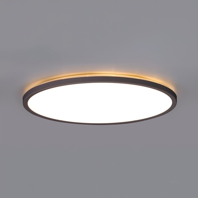 Plafoniera LED da bagno NIVERA LED/12W/230V IP54 3000/4000/6000K diametro 22,5 cm nero