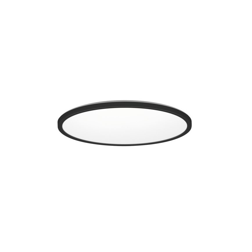 Plafoniera LED da bagno NIVERA LED/12W/230V IP54 3000/4000/6000K diametro 22,5 cm nero