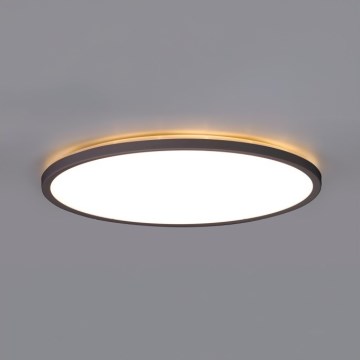 Plafoniera LED da bagno NIVERA LED/24W/230V IP54 3000/4000/6000K diametro 30 cm nero