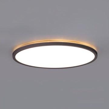 Plafoniera LED da bagno NIVERA LED/32W/230V IP54 3000/4000/6000K diametro 42 cm nero