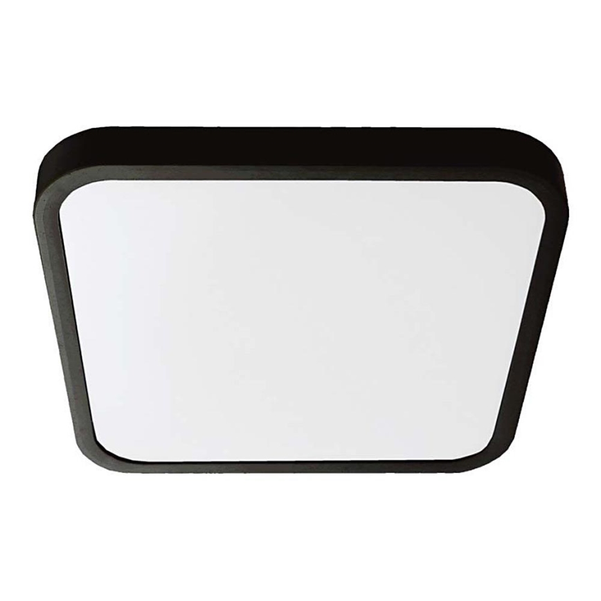 Plafoniera LED da bagno SAMSUNG CHIP LED/18W/230V IP44 4000K 25x25 cm nero