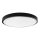 Plafoniera LED da bagno SAMSUNG CHIP LED/24W/230V IP44 6500K diametro 29 cm nero