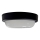 Plafoniera LED da esterno 8W/230V 4200K diam. 14 cm IP64 nera