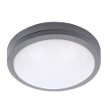 Plafoniera LED da esterno con sensore SIENA LED/20W/230V 4000K diametro 23 cm IP54