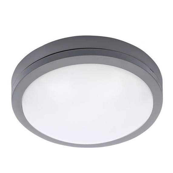 Plafoniera Da Muro Led 14w Con Sensore Di Movimento Ip54 Ovale