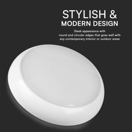 Plafoniera LED da esterno LED/8W/16W/20W/230V IP65 3000/4000/6500K