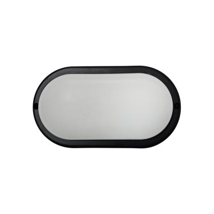Plafoniera LED da esterno LED/8W/230V 4200K IP64 nera