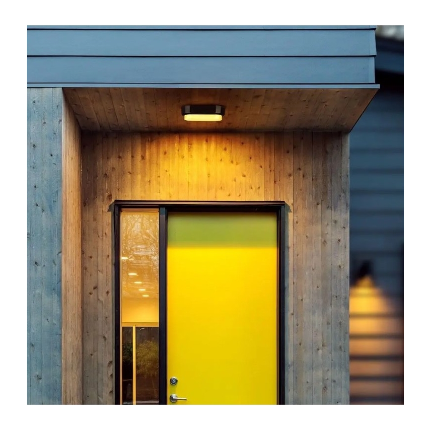 Plafoniera LED da esterno LED/8W/230V IP54 nera